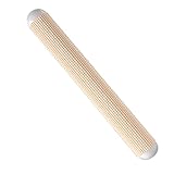 Es efectivo y ahorrador de mano de obra para desplegar los fideos porque este palo de rodillo para masa está diseñado con muchos pequeños bultos en la superficie.