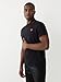 True Religion Men’s Crafted with Pride Polo Shirt – Polo Shirts for Men, Mens Polo Shirts Short Sleeve, Black with Red Piping, Large