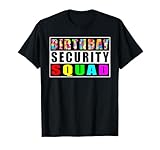 Birthday Security Squad Funny T-Shirt