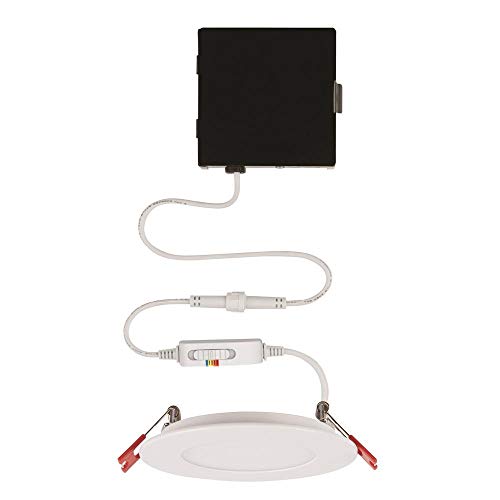 Ultra Slim 4 in. Color Selectable New Construction and Remodel Canless Recessed Integrated LED Kit