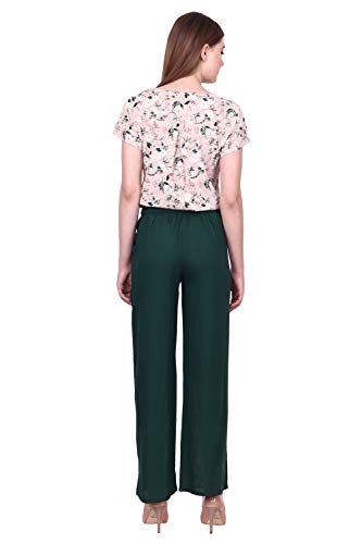 Image of POPWINGS Casual Bagru Printed Cotton Top and Skirt Set for Women || Pom Pom Top and Long Slit Skirt Set for Women || Two Piece Women Set for Summer