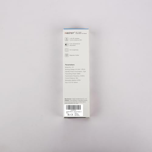 LIGHTEU®, Miboxer 2.4GHz RF Color Temperature Dim Brightness Remote for Miboxer CCT LED controller and lamps C3 - Image 4