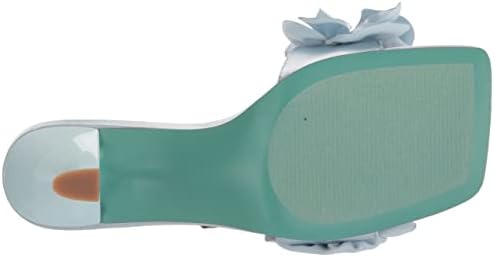 Betsey Johnson Women's Kimi Heeled Sandal, Light Blue, 5.5 | Image 3