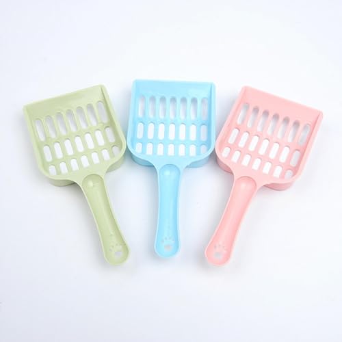 Arenero para gato con lados altos anti-salpicaduras rosa miniatura 5