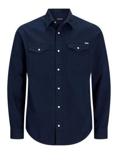 JACK & JONES Male Jeanshemd Comfort Fit Jeanshemd