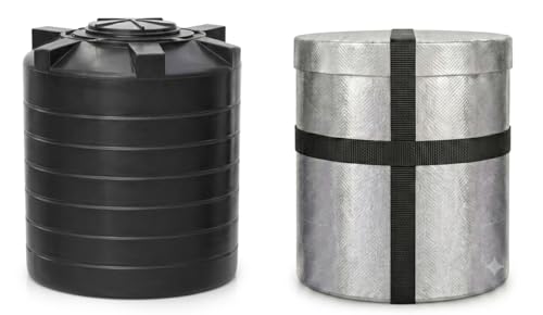 Diamond Craft Insulated Water Tank Cover |Dual-Layer Thermal Protection|Keeps Water Cool in Summer & Warm in Winter|Prevents Algae,UV Damage & Dirt|(2000. LTR HEAT-PROOF COVER)
