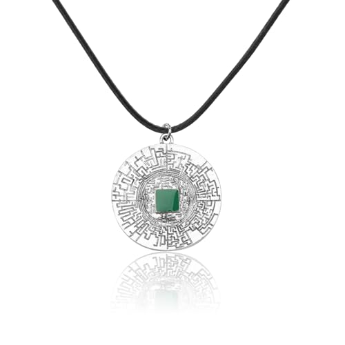 KEYCHIN Jareth & Sara Necklace Jareth Fans Gifts Maze Runner Jewelry Laby Rinth Movie Merchandise