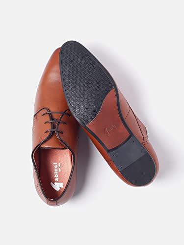 Image of Gabicci Cameron Leather Lace-up Formal Shoes for Men|1202|