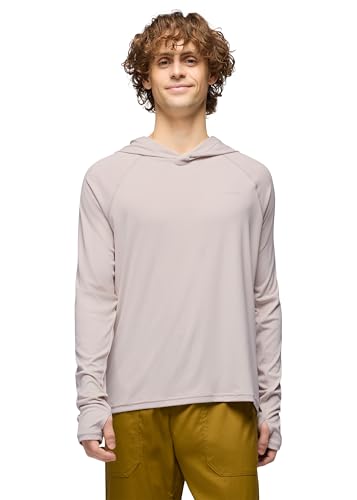 prAna mens UPF 50 Knit Hoodie