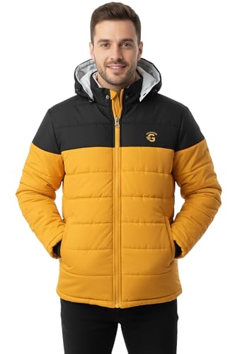 Image of Export Quality Reversible Puffer Jacket in GLD Material best for Winterwear /Hiking /Biking /Camping /Mountaineering /Fashion & Casual Wear(Control Temperature up to 3 Degree Celsius)(3C)