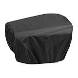 Dickly 【新登場】前カゴカバー 雨よけ 防水生地 日焼け防止 自転車バスケットレイン レイン 雨 通勤 前かご用 オートバイ電動自転車三輪車バスケットカバー 大人用自転車用自転車バスケット アクセサリー,黒70x56cm