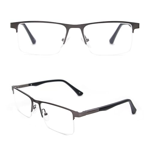 Image of Bauhaus Magnetic Clip on Sunglasses for Men & Women Polarized UV Protection Retro Square Eyeglasses Fit Over Night Driving