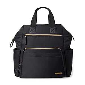 Skip Hop Diaper Bag Backpack: Mainframe Large Capacity Wide Open Structure with Changing Pad & Stroller Attachement…