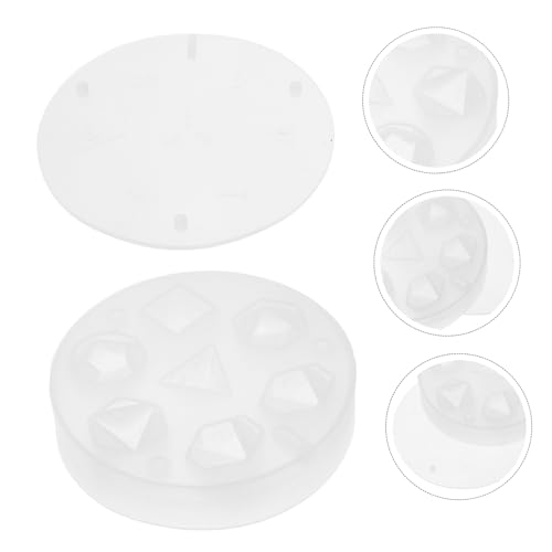 Molde de silicona para cubos de hielo en forma de dados miniatura 7