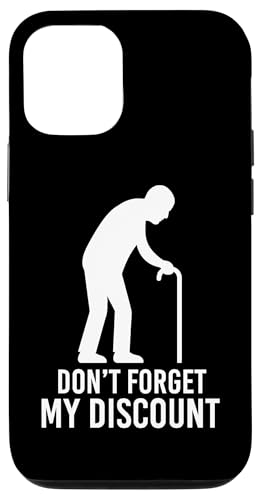 Don't Forget My Discount Funny V`Y MO  X}zP[X iPhone 12/12 Pro p