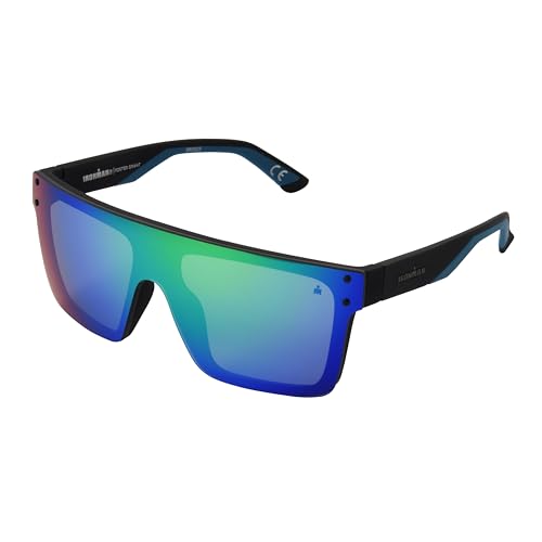 Ironman Men's Ocean Sunglasses Shield, White, 135 mm