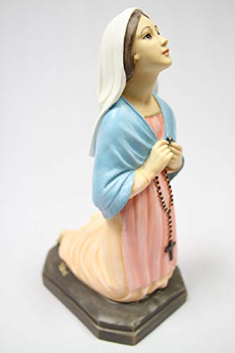 Estatua Religiosa de Santa Bernardita de Lourdes 12" miniatura 5
