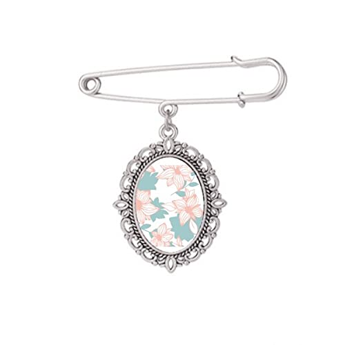 Broche fleur de curaçao bleue M cadeau idéal pour sublimer une robe