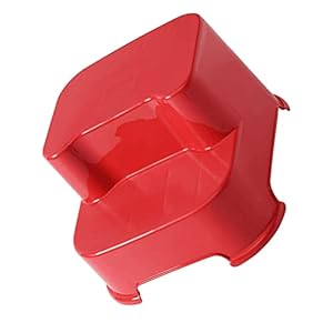 Toyvian Two Step Step Stools Toilet Potty Training Stool Non- Slip Foot Stool Bedside Step Stool for Kitchen Bathroom Bedroom Red Toyvian Two Step Step Stools Toilet Potty Training Stool Non Slip Foot Stool Bedside Step Stool for Kitchen Bathroom Bedroom Red