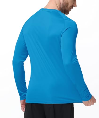 ZITY Mens UPF 50+ Sun Protection Shirts Long Sleeve Lightweight Rash Guard - image 2
