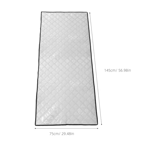 Couvercle de congélateur argenté isolant pour optimiser le garage - 4