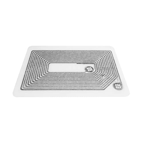 Image of RRHFT10 13.56 MHz ISO15693 ISO18000-3 ICODE SLIX HF RFID Wet Inlay Label Tag - 38 X 28 mm, Pack of 25