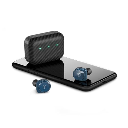 Image of Master and Dynamic MW09 True Wireless Earphones Bluetooth Noise Cancelling Headphones /Earbuds Blue