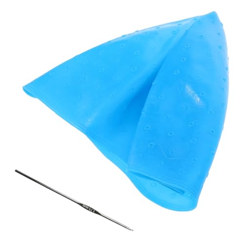 FOMIYES Gorro para Mechas de Silicona Reutilizable para Salón Protección para Tinte y Decoloración Diseño Resistente y Práctico para Tratamientos Capilares