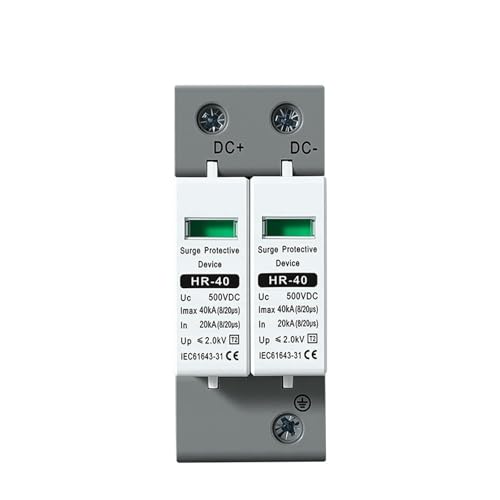 Parafoudre de protection foudre pour éviter les pannes DC 2P