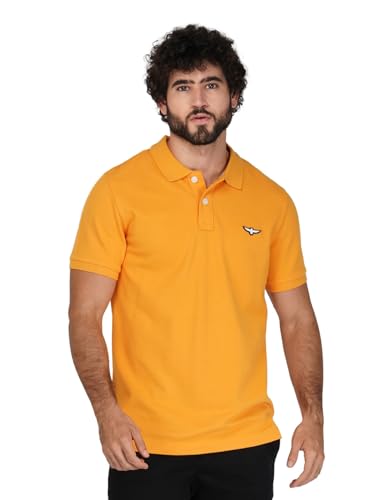 Image of Zvezda Men's Cotton Polo T-Shirt /European Fit /Half Sleeve Casual Wear for Daily Use /Soft Breathable Fabric /Stylish & Comfortable Polo for Office, Outing & Everyday Wear
