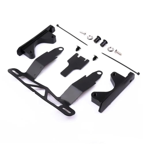 POLOFZFGKZ Für Y&AMAHA MT-09 SP Gen 4 2024–2025 Kennzeichenhalter Mit Schutzblechentferner Motorrad Kennzeichenhalter(1 Set.)