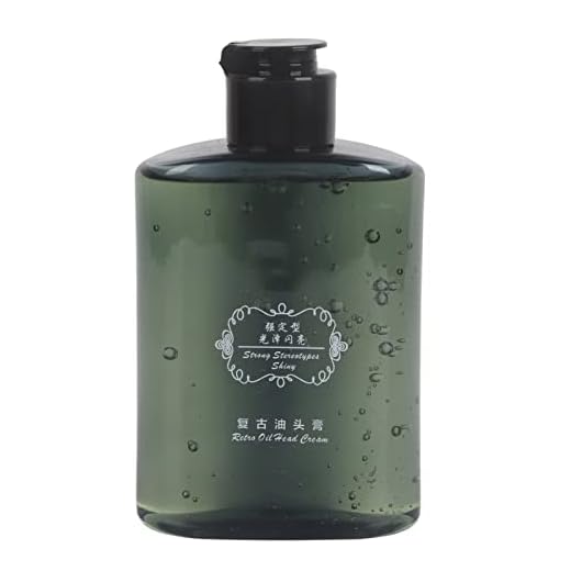 Zetiling Hair Styling Wax, Men Hairdressing Gel Long-lasting Strong Hold Power Retro Hair Oil for Hair Styling(200ml)