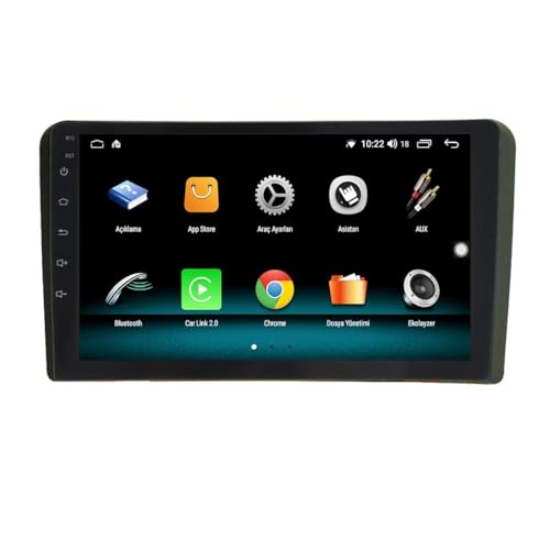 Araç Multimedya Audi A3 Ser. S UNI - TY / 2 GB RAM 32 GB HDD / 9 Inch Ekr. Carplay And. Double Teyp