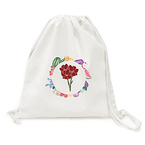 Sac en tissu pliable à sangle au marché pour vos plantes et légumes frais