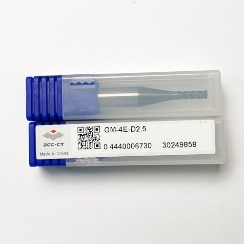 HAUZHICHUN GM-4E-D2.5 Carbide End Mill