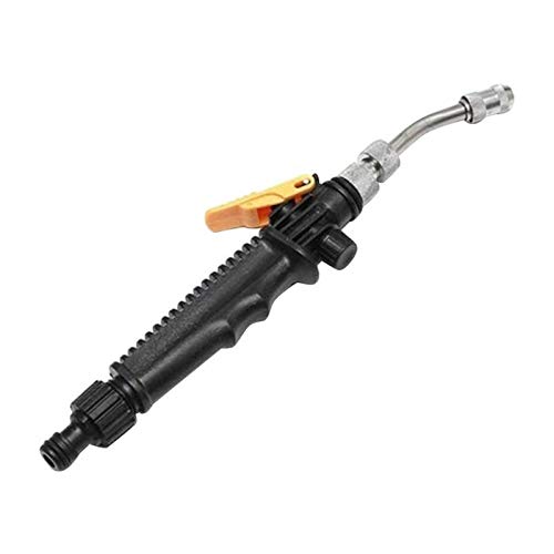 Wysokociśnieniowa dysza pistoletu na wodę – wszechstronny opryskiwacz do węża ogrodowego do mycia samochodu i podlewania kwiatów, regulowany pistolet natryskowy 28 cm do wydajnego czyszczenia i