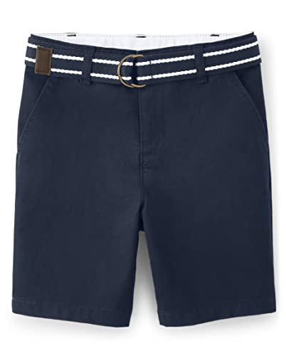 Gymboree Boys And Toddler Belted Twill Chino Shorts, Navy Slate, 3T #TOP15