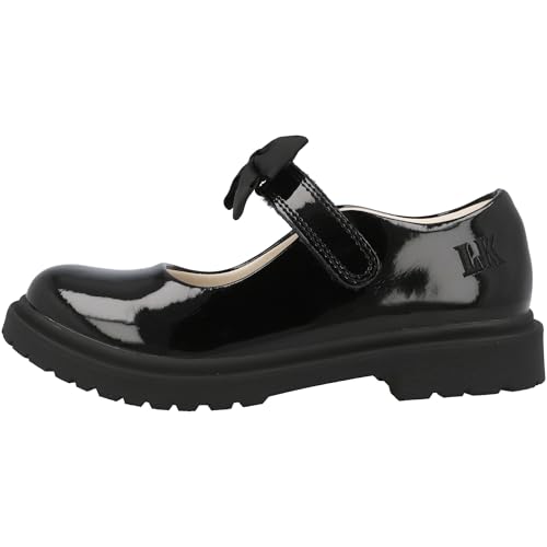 Miss LK Masie Black School Shoes4
