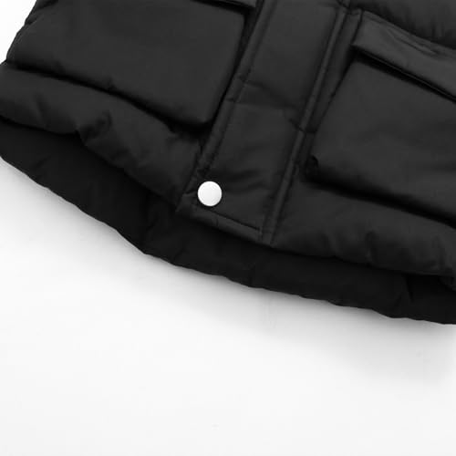 Girls Boys Hooded Fleece Coat Cute Bear Ear Sherpa Lined Warm Jacket Winter Thicken Down Snow Coats Puffer Outerwear2