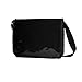 Messe mit günstig Kaufen-Messenger Bag aus LKW Plane Planentasche Kuriertasche mit Überwurf und optionalem Laptop Inlay Notebook Inlet in vielen Farben von notrash2003 (Schwarz)