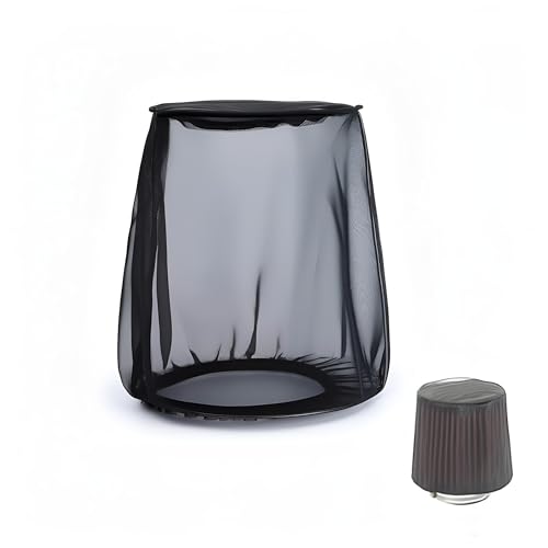 TCMI Air Filter Cover for Car Cold Air Intake Filter Cover Wrap Dustproof Air Intake Filter Sock Cover for Harley Touring Universal for High Flow Air Intake Filters (S)