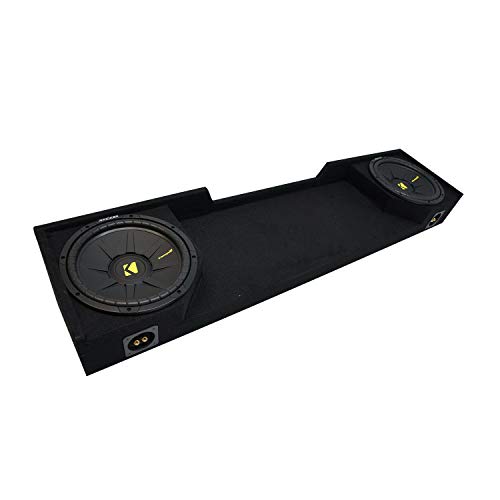 88-98 GMC Sierra Ext Cab Truck Kicker CompC CWCS10 Dual 10 Sub Box Enclosure New Bundle