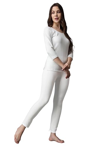 Image of FF Winter Wear Thermal Upper Vest and Bottom Lower Warmer Combo for Women Long Johns Underwear Set