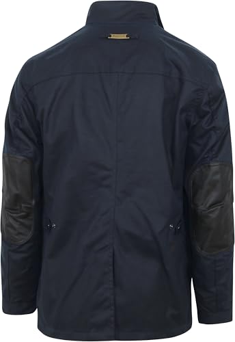 Barbour Ogston Wax-Jacket Wachsjacke Herren dunkelblau - XL - 7