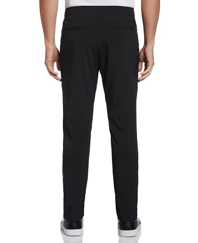 Perry Ellis Portfolio Men's Drawstring Pants, Slim Fit, Flat Front, Stretch Fabric, Lightweight Casual Dress Pants for Men2