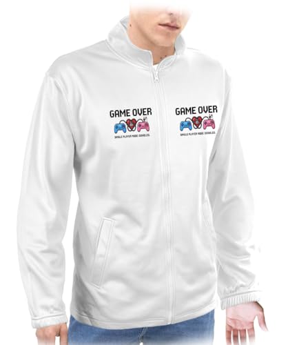 MERCHANDMANIA Chaqueta técnica con 2 impresiones frase graciosa