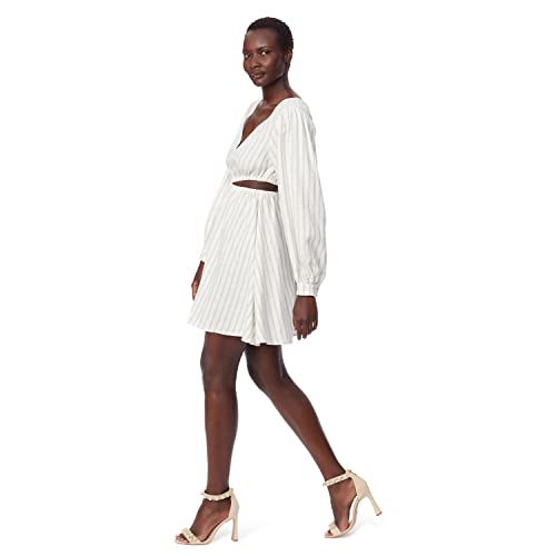 Image of Women's Emely V-Neck Cutout Waist Dress