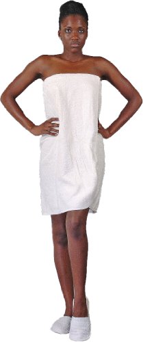 Sensei 023110.04 Luxury Parure Eponge PAREO Blanc Taille Unique