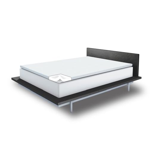 Sleep Innovations 1-1/2-Inch Memory Foam Full Mattress Topper