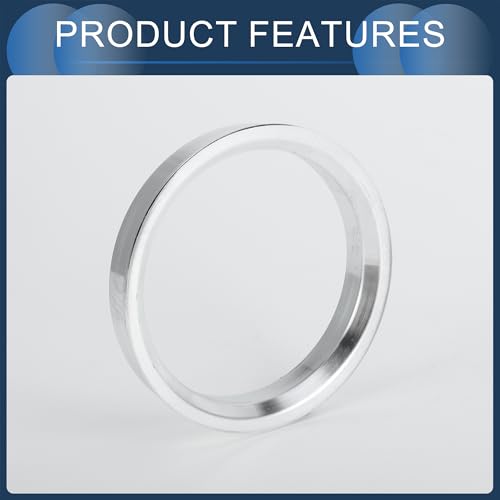 INFINAUTO Hub Centric Rings, 57.1mm ID to 67.1mm OD Vehicle Wheel Hubrings Aluminum Alloy, 4 Pcs - Thumbnail 6